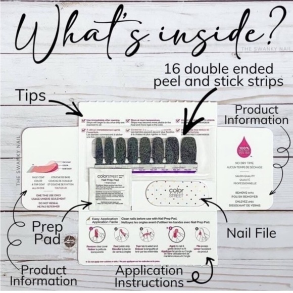 🎉 3/$25 trendy cute Color Street Spot On Retired Clear Nail Set - Picture 8 of 9